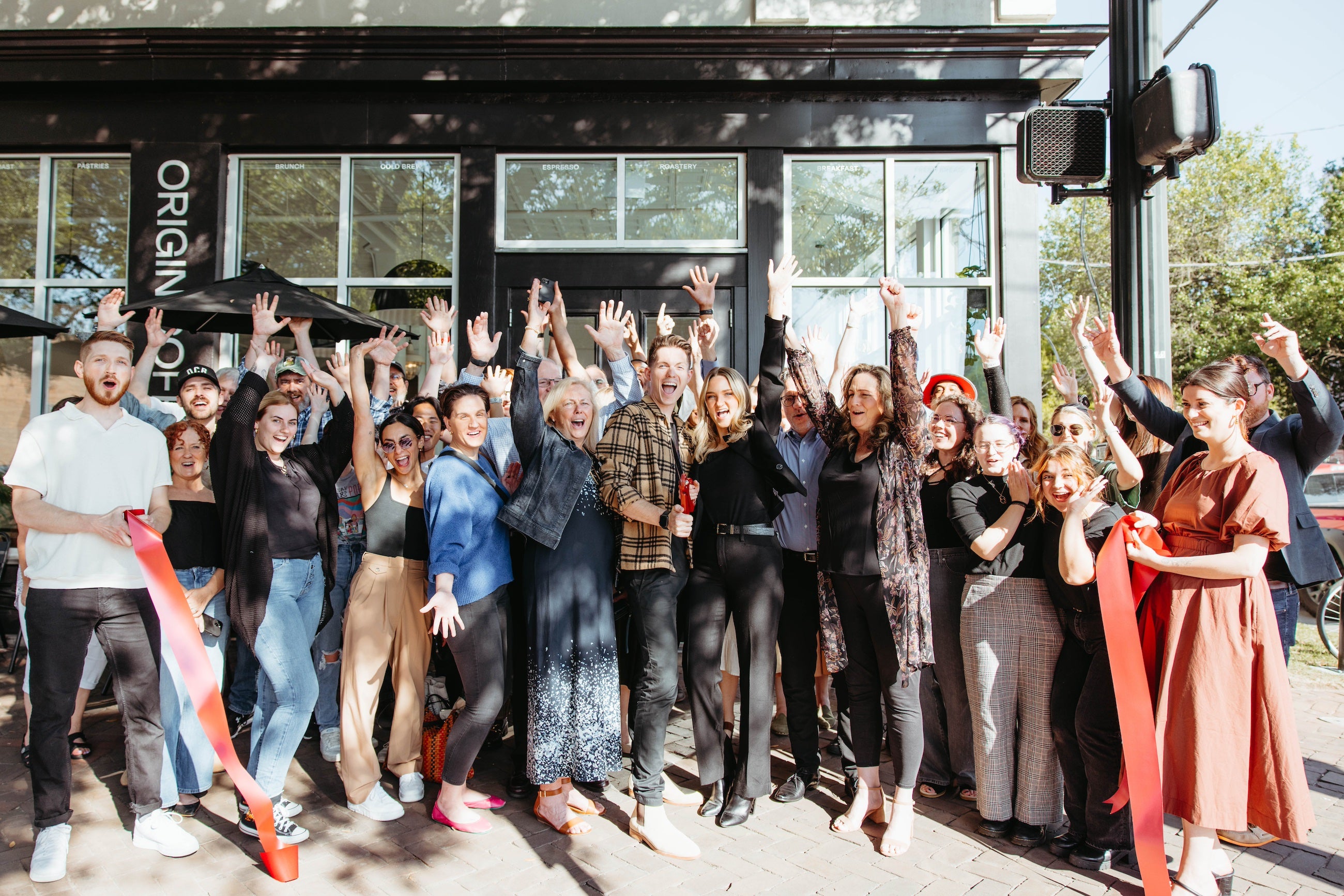 Savannah Ribbon Cutting | Origin Coffee Bar | Savannah, Georgia and Hilton Head Island, South Carolina | Specialty Coffee Roaster and Cafe