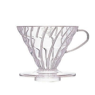 V60 Plastic Coffee Dripper 02 - Clear - Origin Coffee Bar