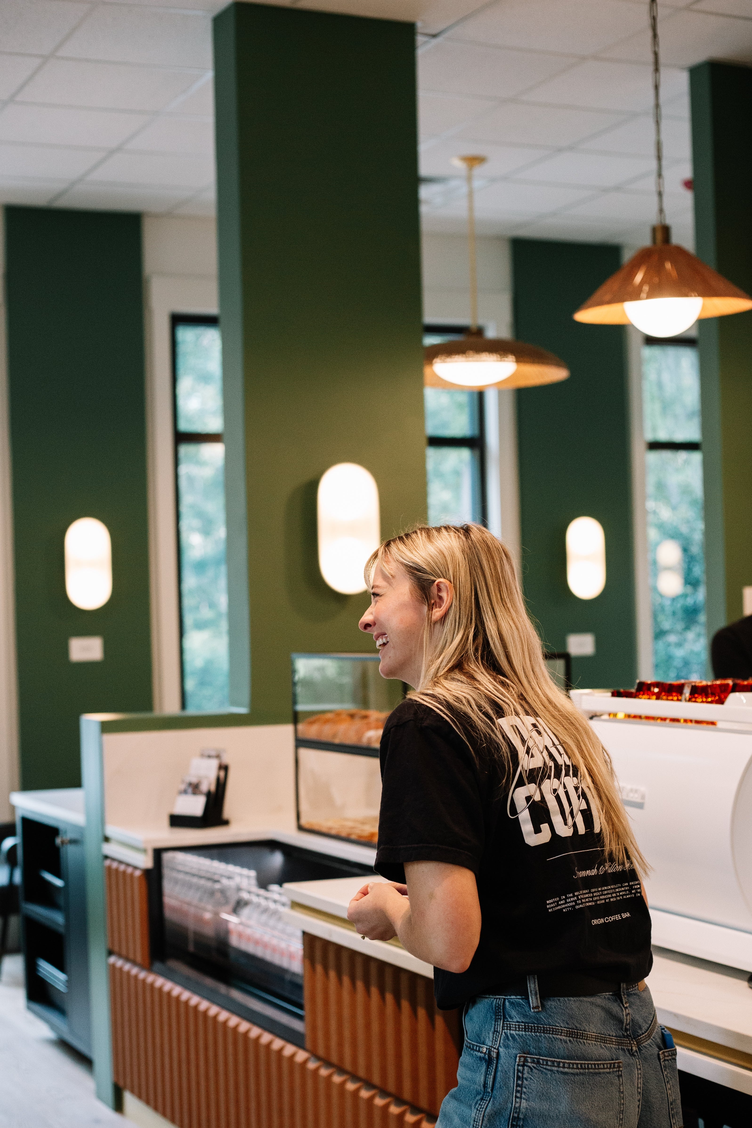 Origin Coffee Bar Smiling Baristas