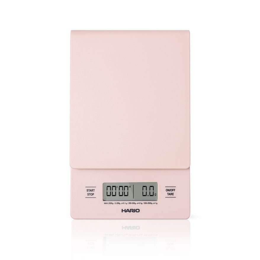 Hario V60 Drip Scale and Timer - Matte Pink - Origin Coffee Bar