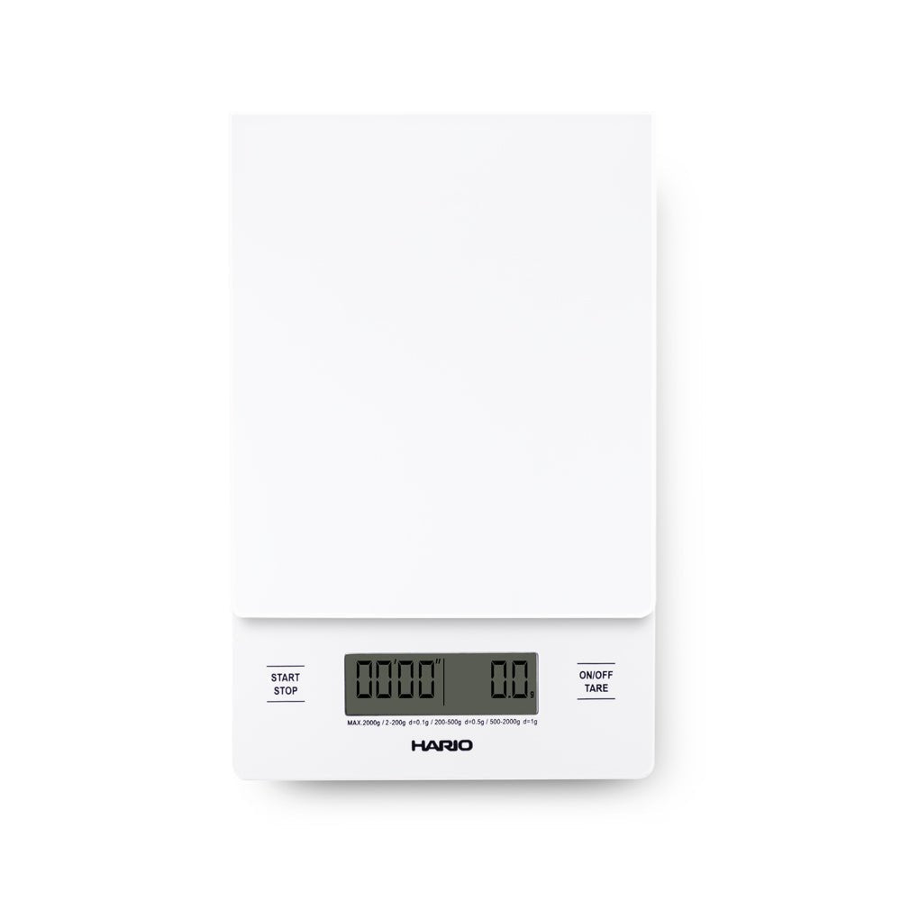 Hario V60 Drip Scale and Timer - White - Origin Coffee Bar