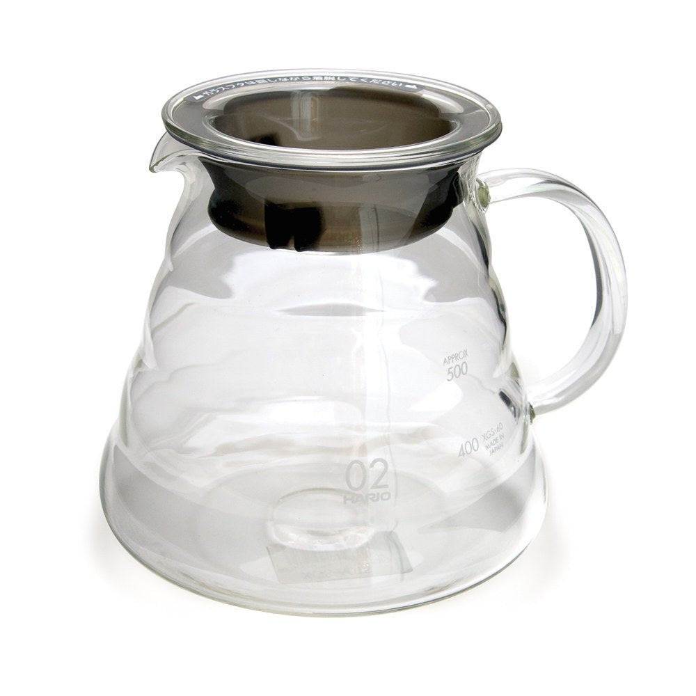 Hario V60 Range Server 02 - Clear Glass - Origin Coffee Bar