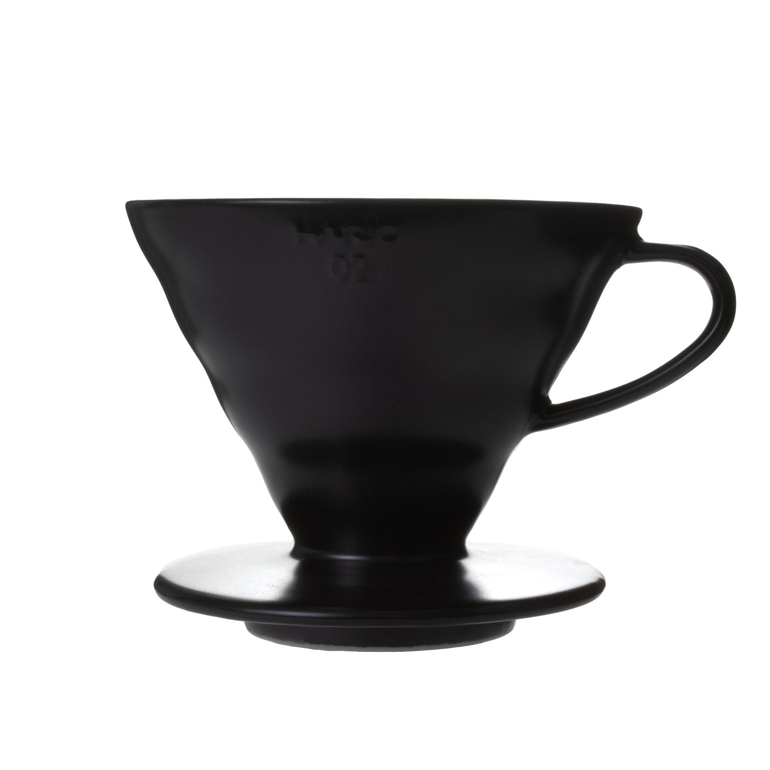 V60 Ceramic Coffee Dripper 02 - Black - Origin Coffee Bar