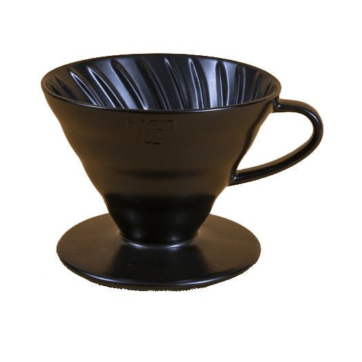 V60 Ceramic Coffee Dripper 02 - Black - Origin Coffee Bar